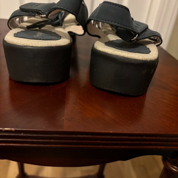 New Propet Navy  Lace up Sandal - Picture 2 of 5